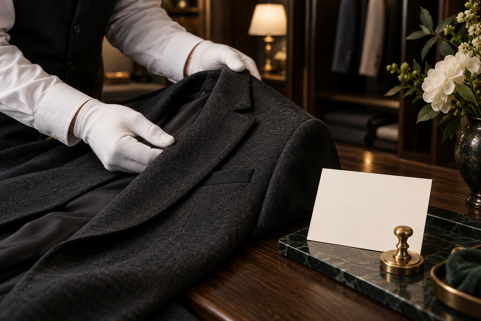 Luxury wardrobe care for hospitality partners